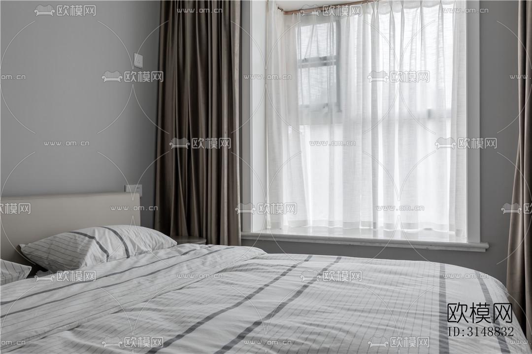 北欧平层效果图下载（渲染图17）