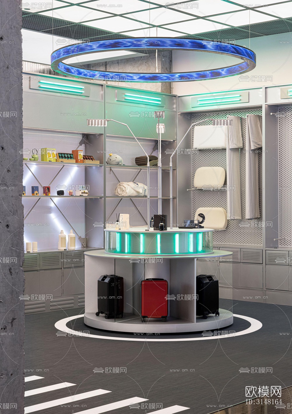 现代酒店民宿效果图下载（渲染图15）