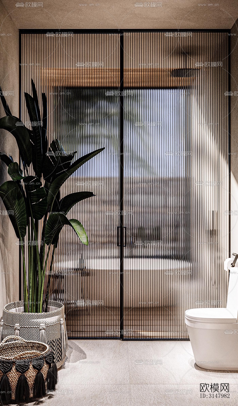 侘寂酒店民宿效果图下载（渲染图8）