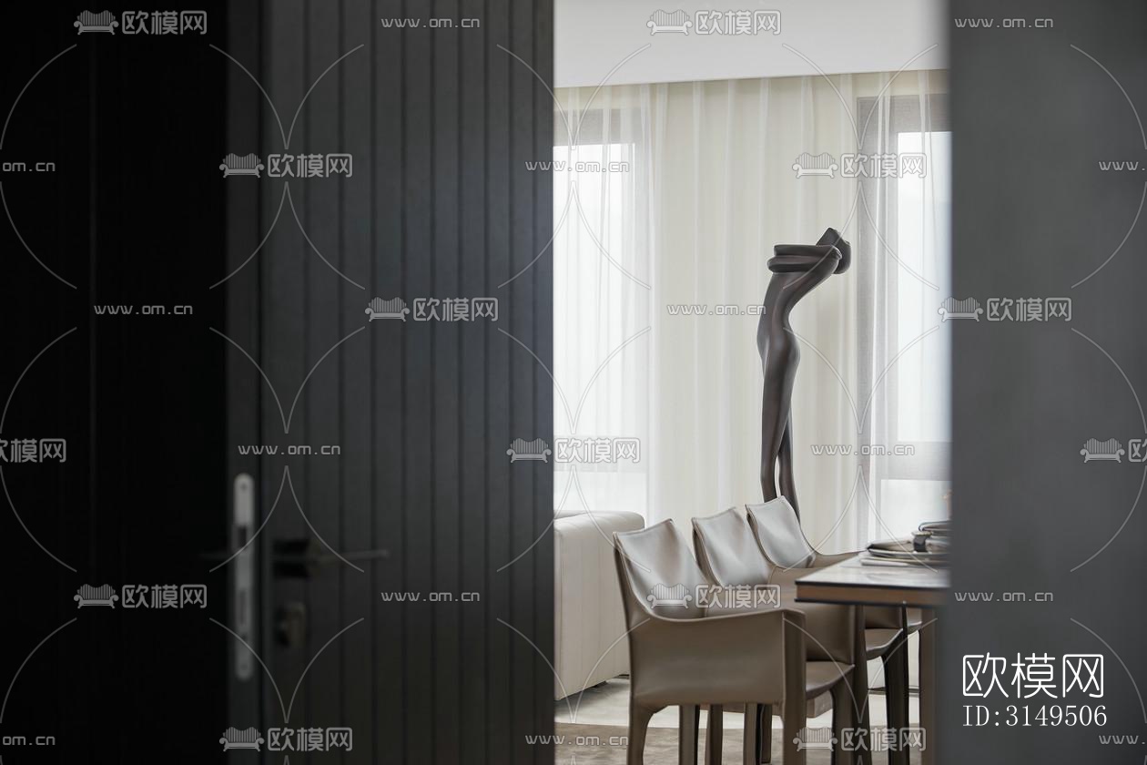 高级灰平层效果图下载（渲染图12）