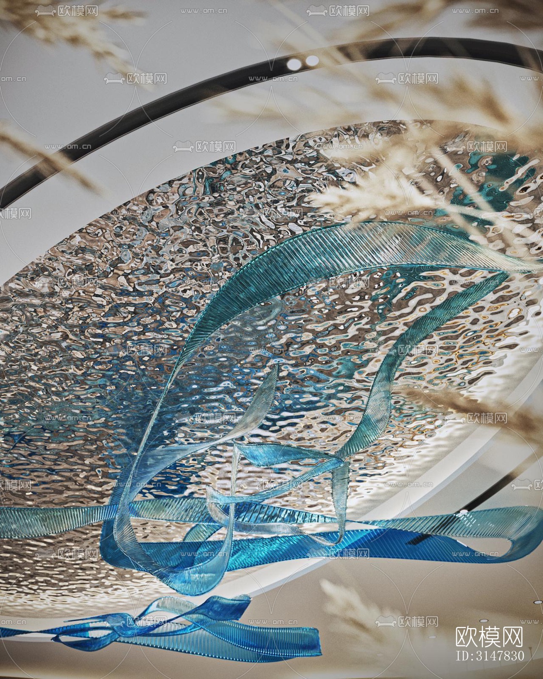 现代售楼处效果图下载（渲染图3）