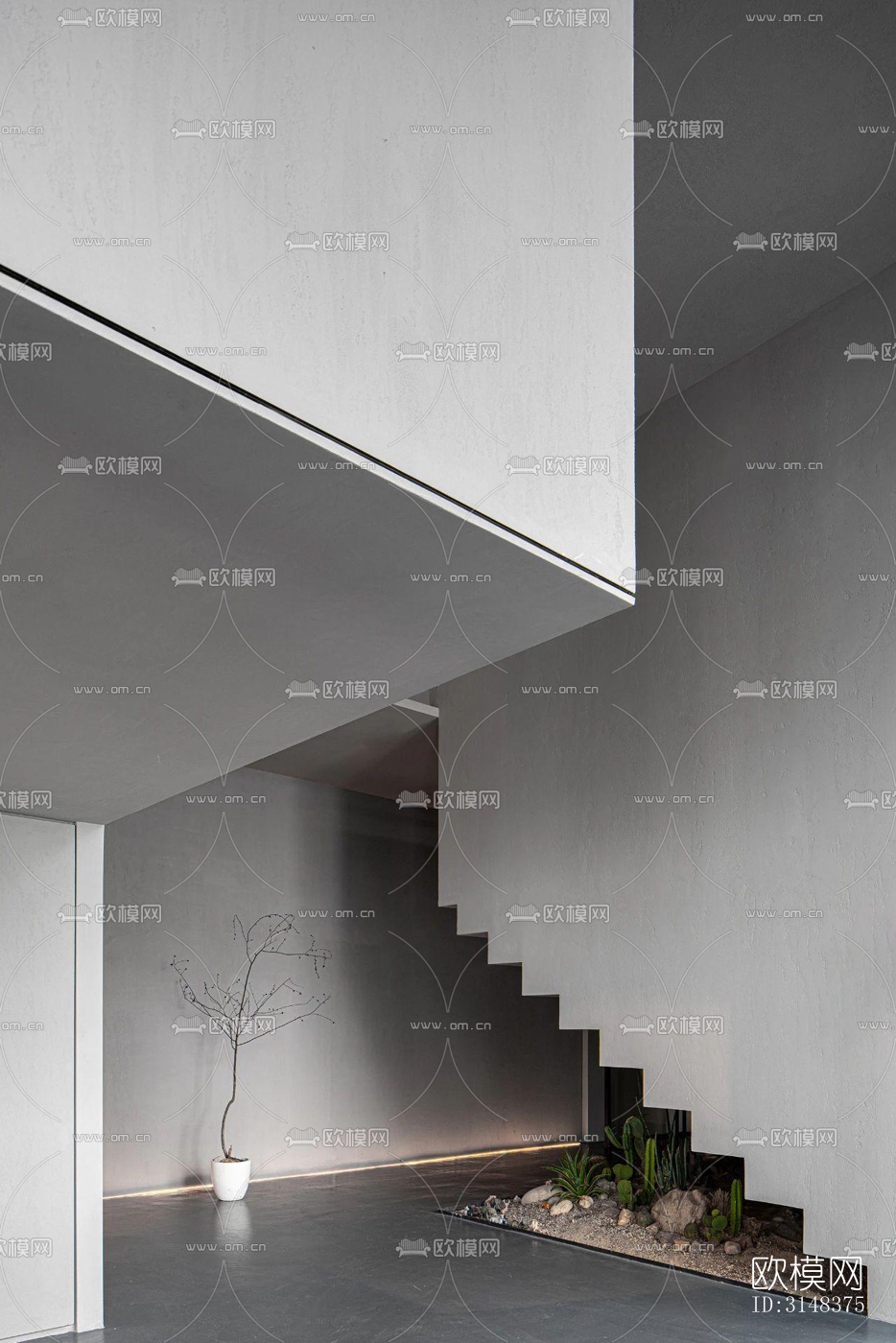 侘寂养生会所效果图下载（渲染图5）