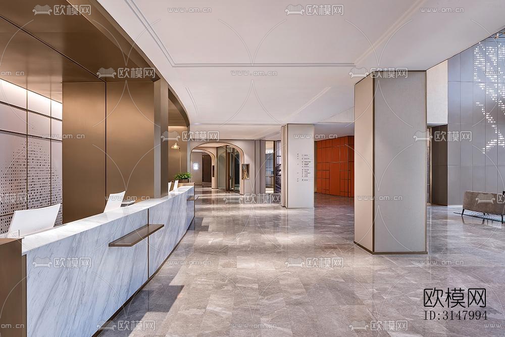 北欧酒店民宿效果图下载（渲染图14）