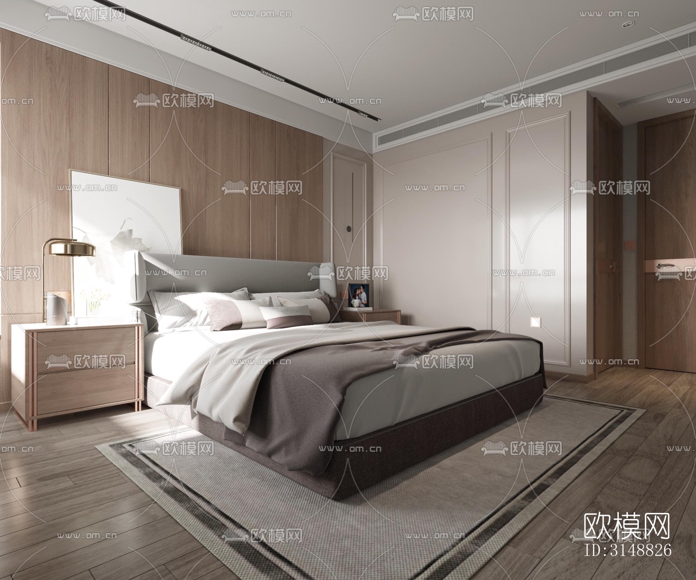 北欧平层效果图下载（渲染图13）