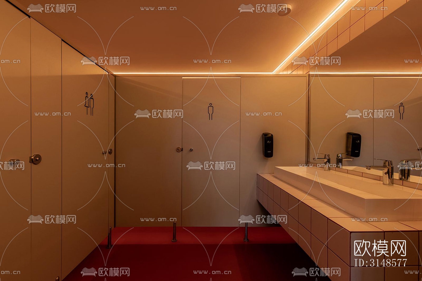 工业风酒吧效果图下载（渲染图12）