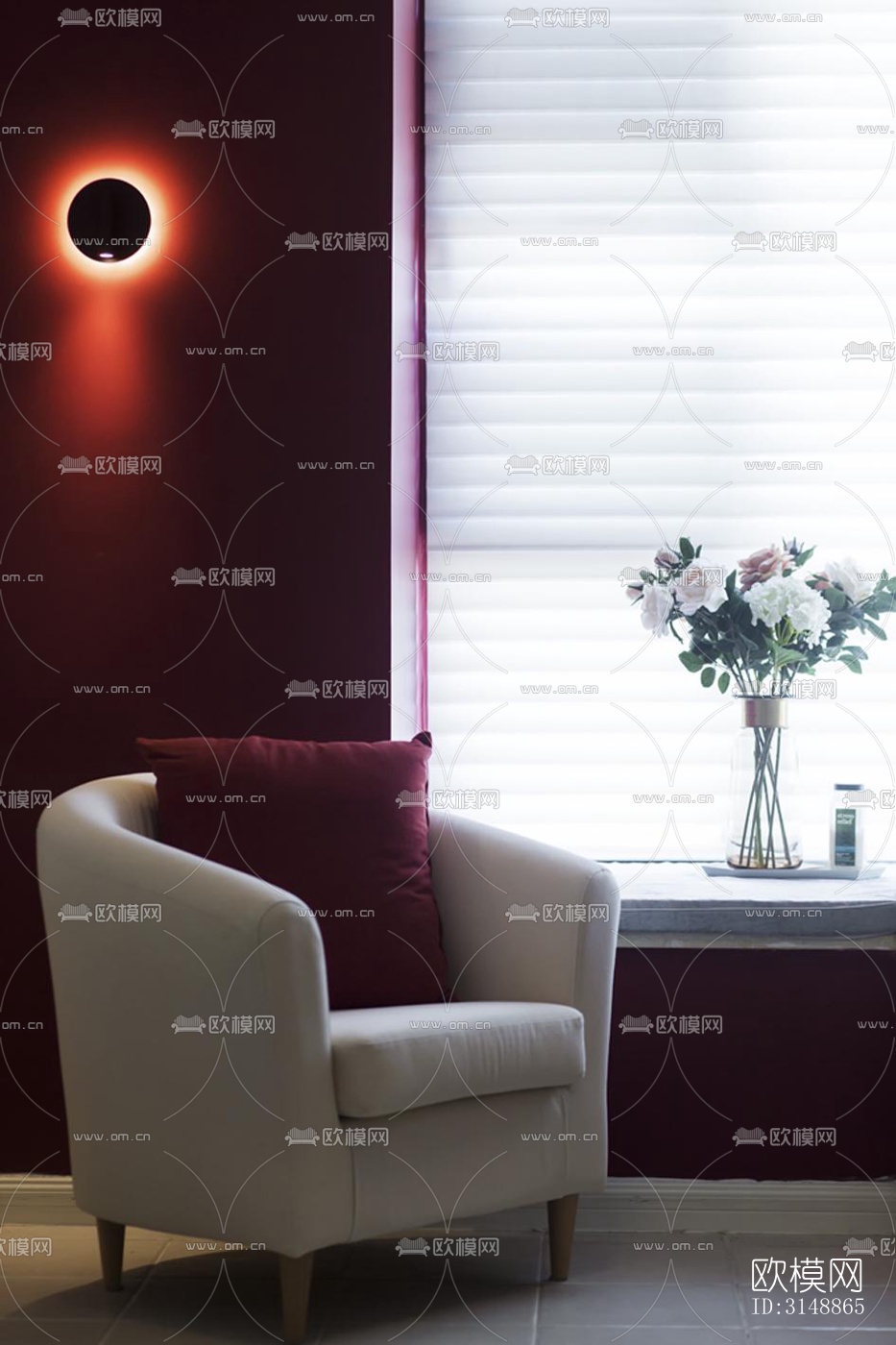 北欧平层效果图下载（渲染图10）