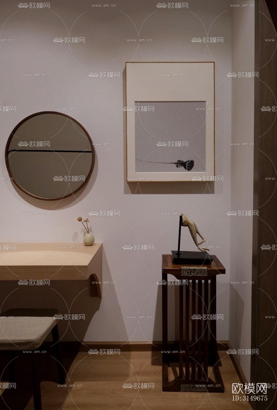 原木风健身房效果图下载（渲染图7）