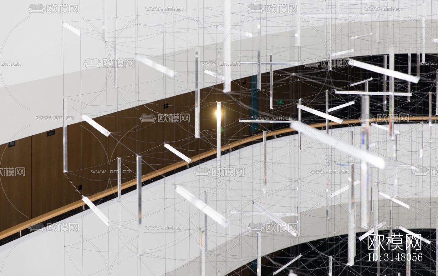 现代酒店民宿效果图下载（渲染图8）