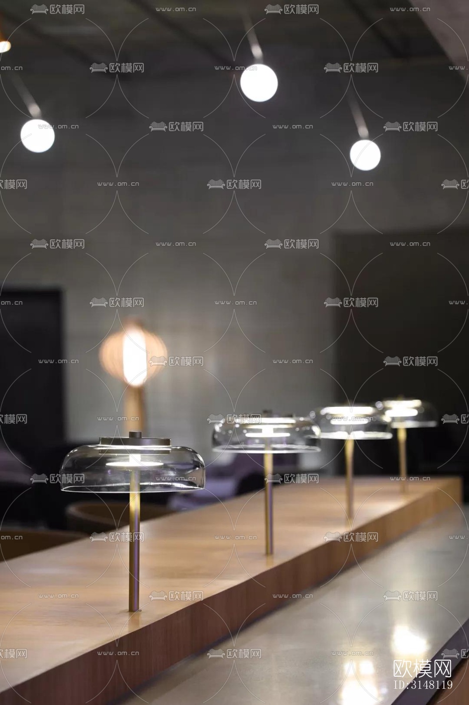 现代酒店民宿效果图下载（渲染图6）