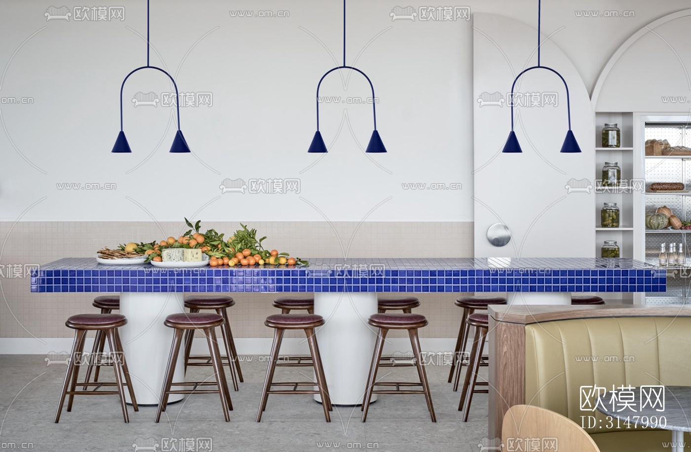 北欧酒店民宿效果图下载（渲染图5）