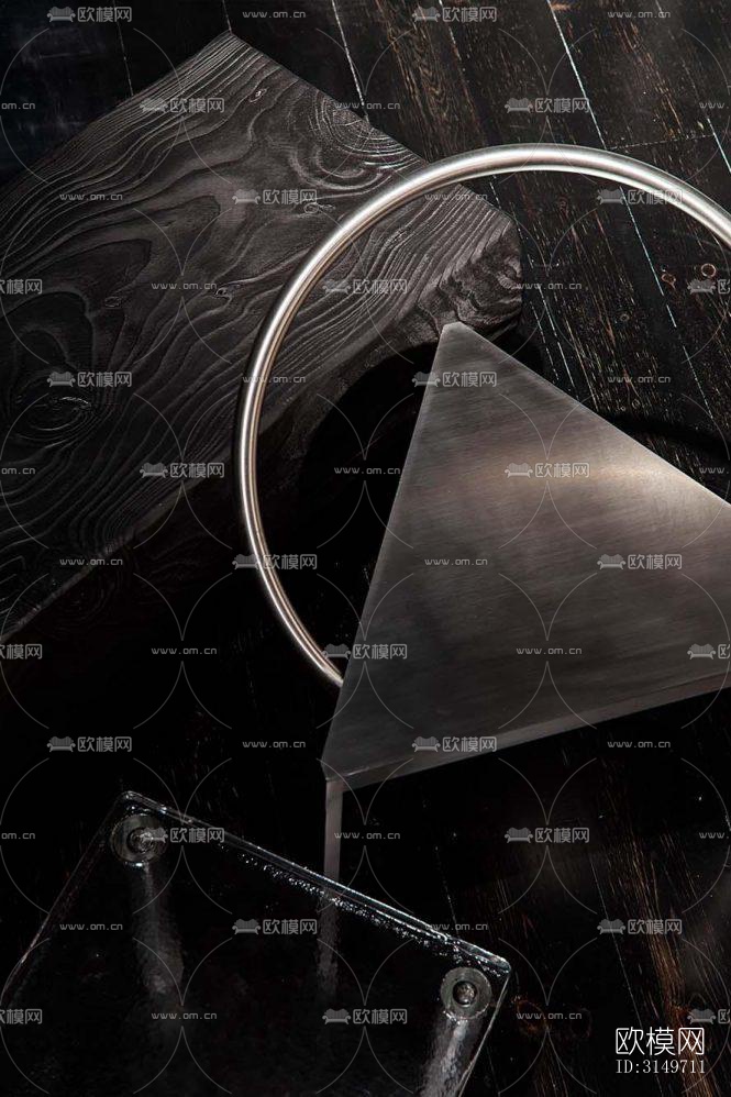 高级灰健身房效果图下载（渲染图14）