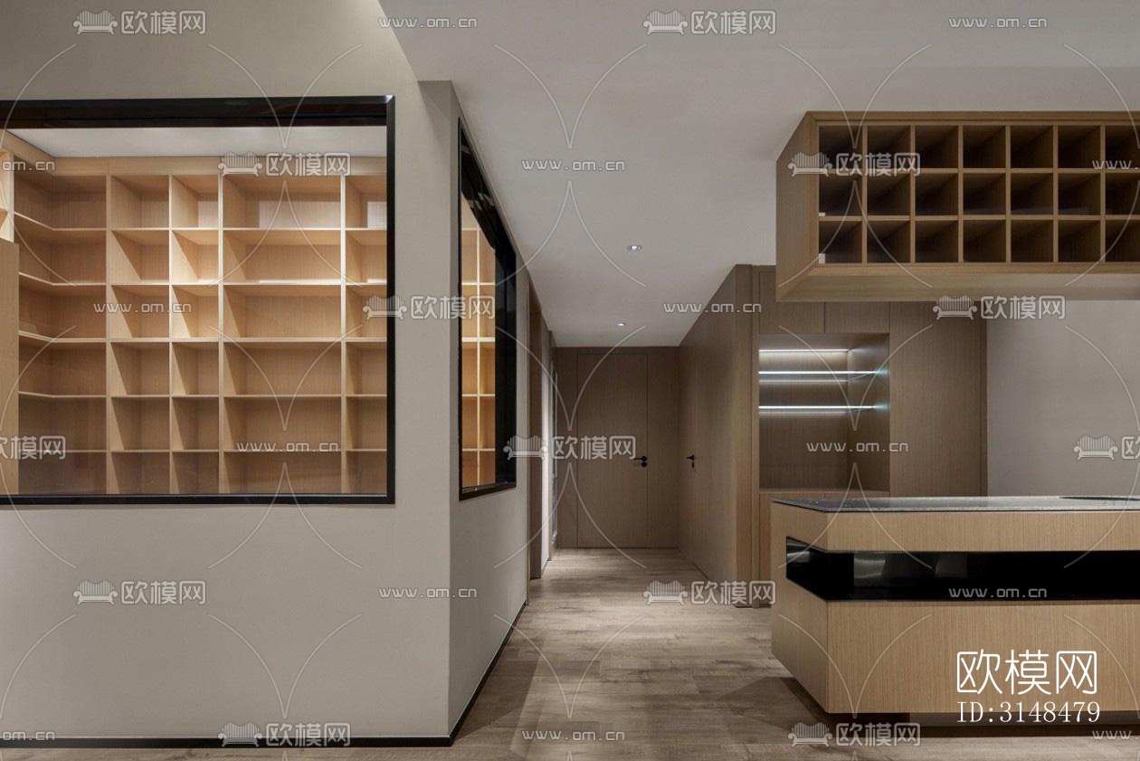 侘寂美容院效果图下载（渲染图4）