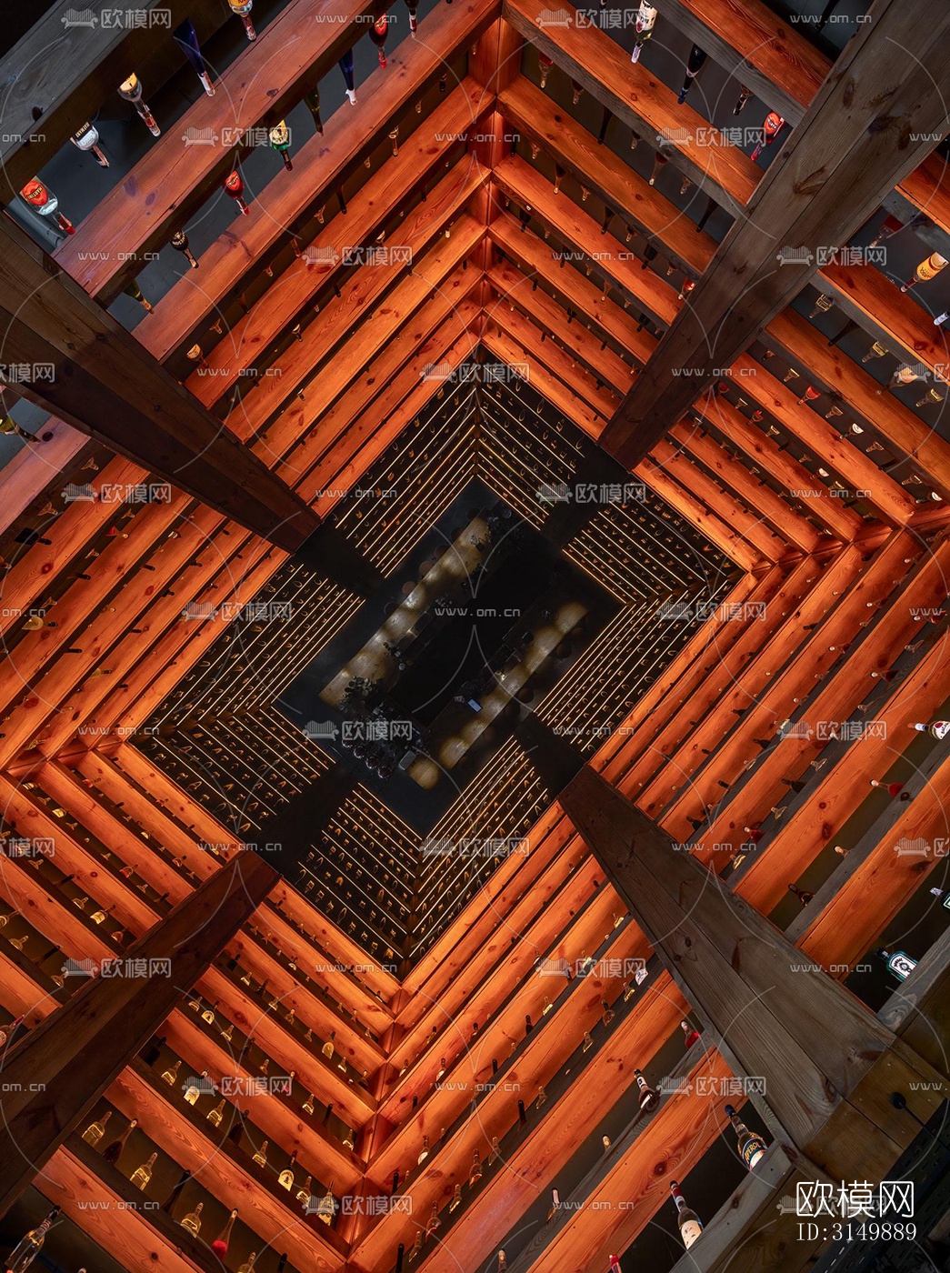 工业风火锅烤肉效果图下载（渲染图6）