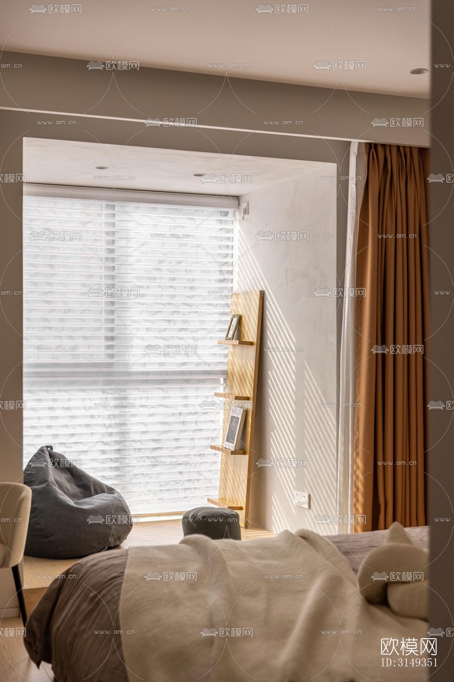 现代平层效果图下载（渲染图15）