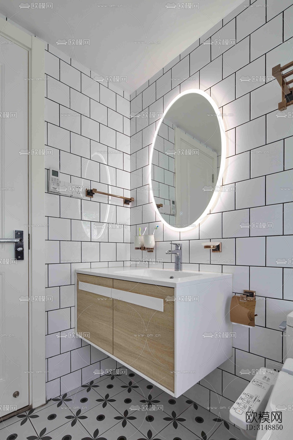 北欧平层效果图下载（渲染图15）