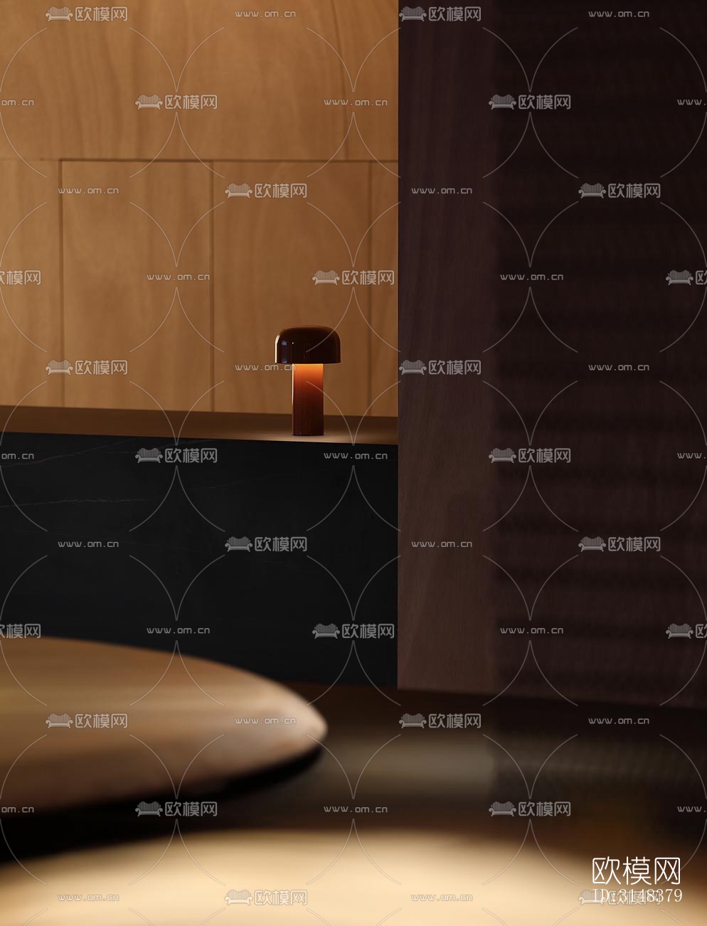 侘寂养生会所效果图下载（渲染图15）