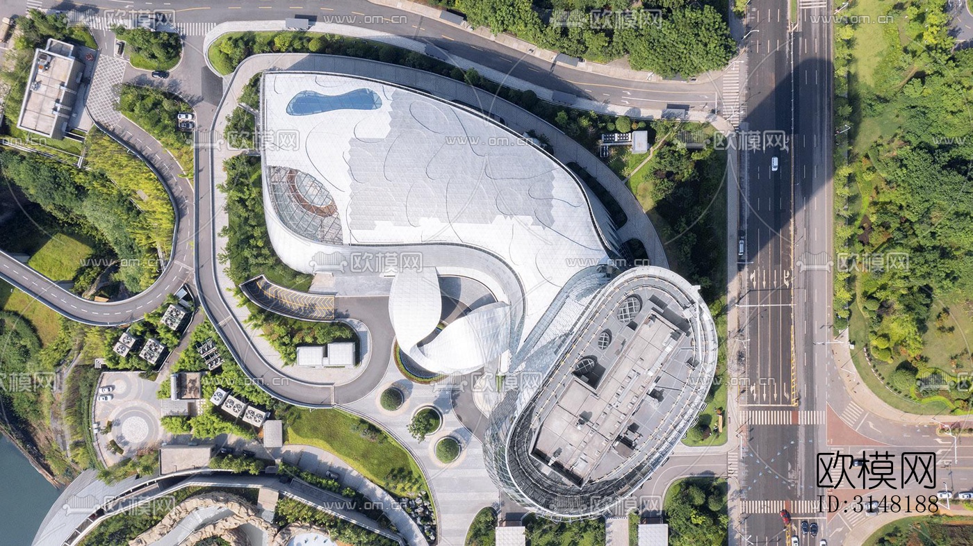 现代酒店民宿效果图下载（渲染图13）