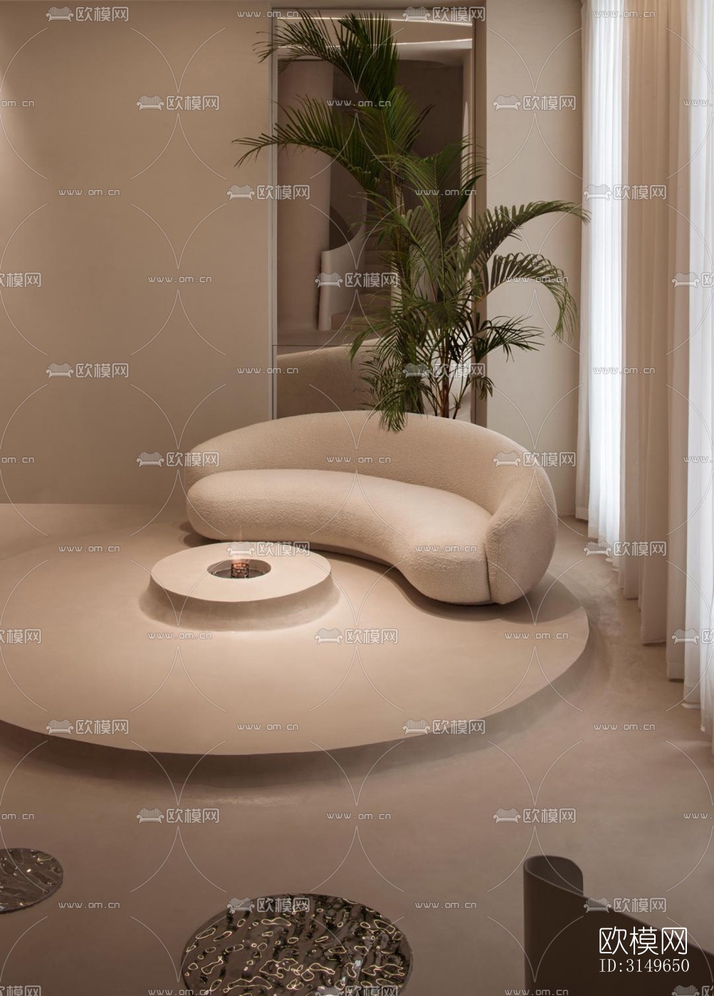 侘寂健身房效果图下载（渲染图5）