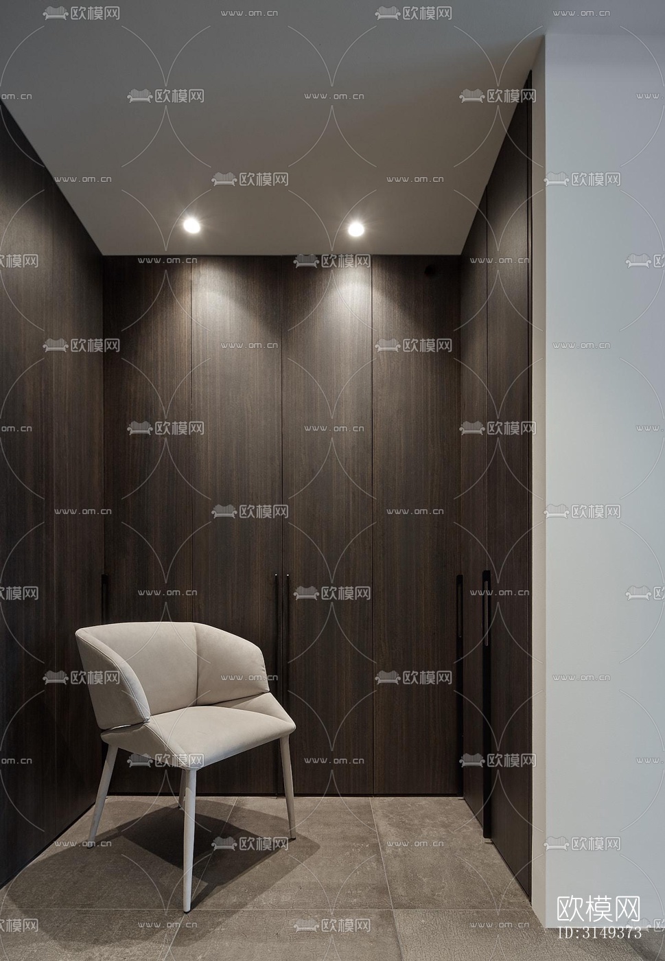 现代平层效果图下载（渲染图13）