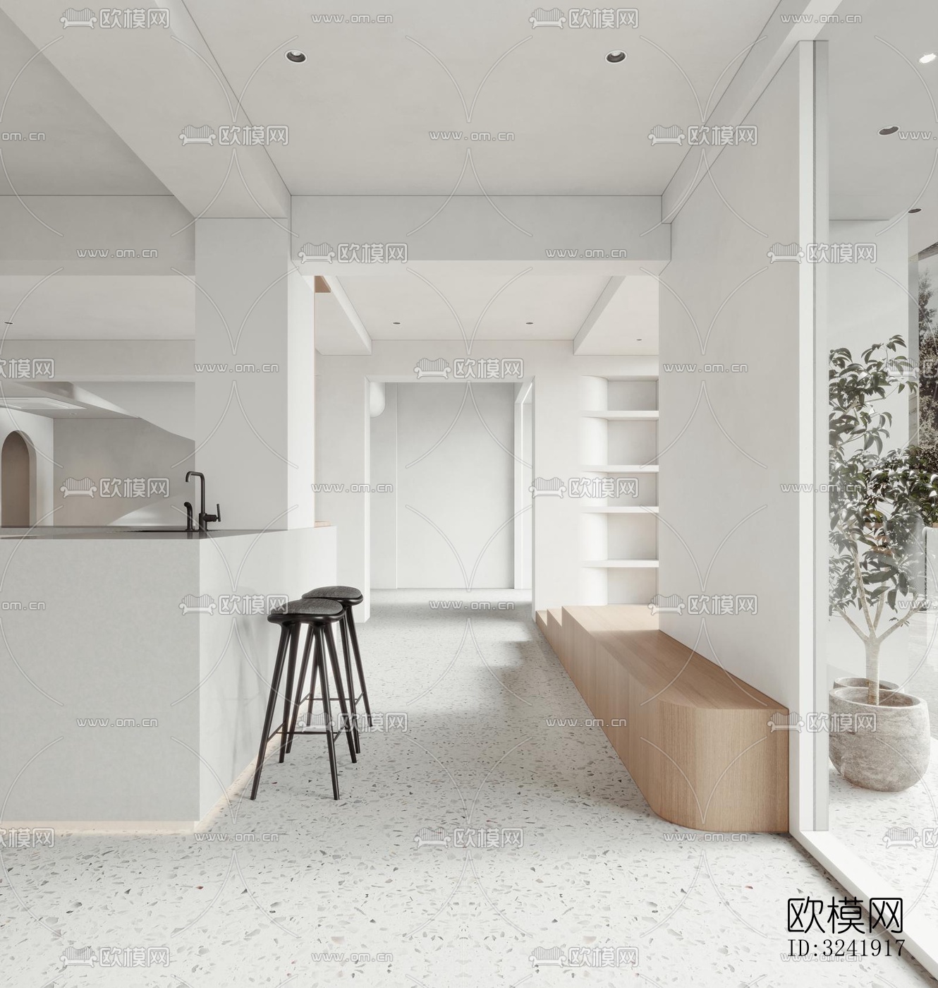 现代零售店铺效果图下载（渲染图10）