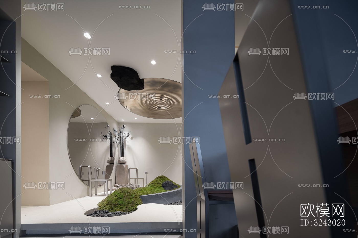 现代咖啡奶茶效果图下载（渲染图15）