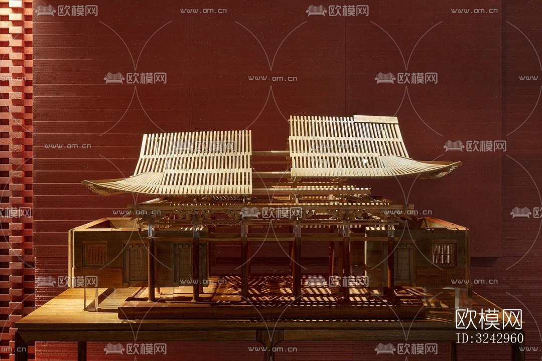 现代中餐厅效果图下载（渲染图16）