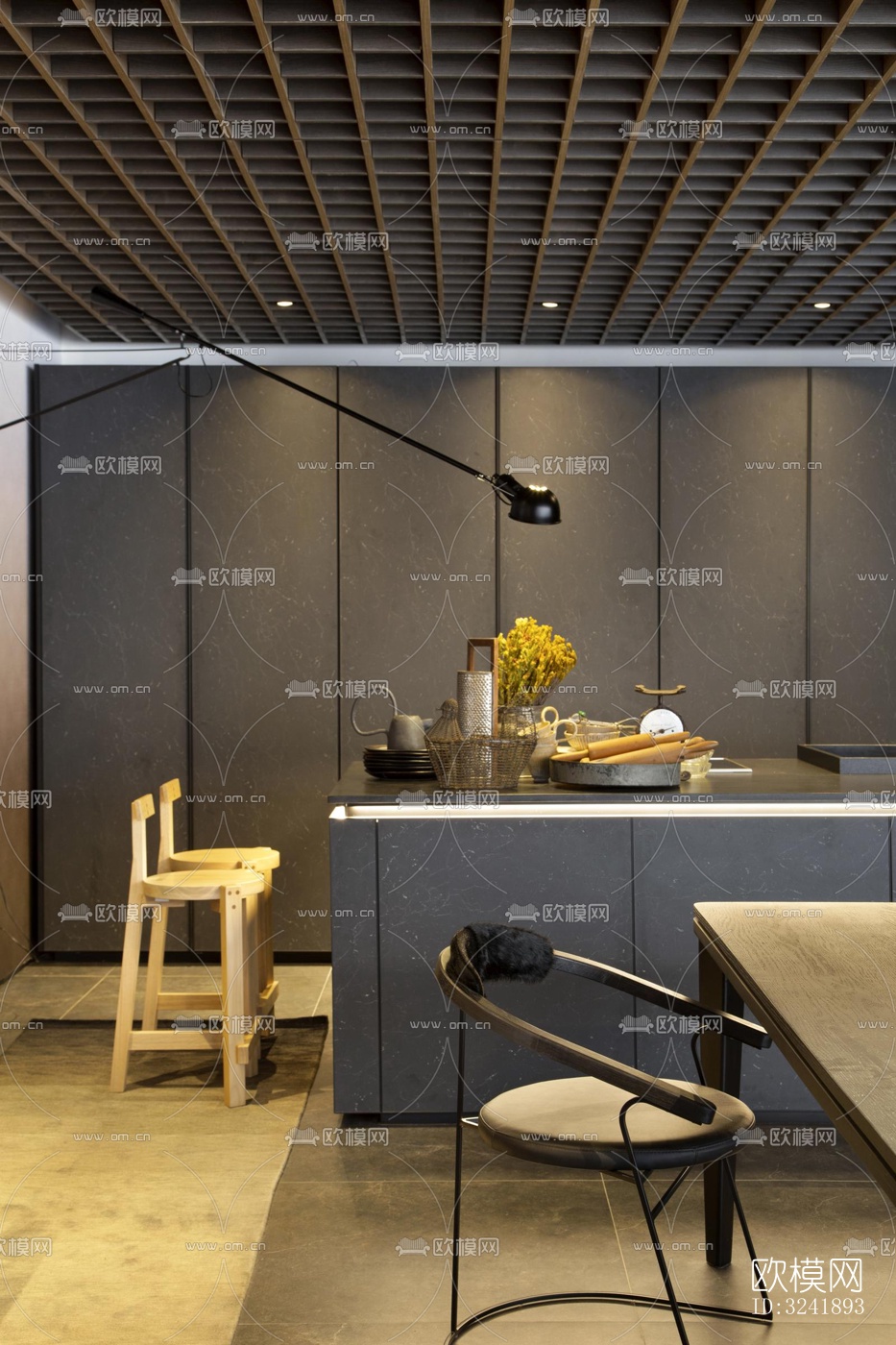 工业风展览展厅效果图下载（渲染图18）