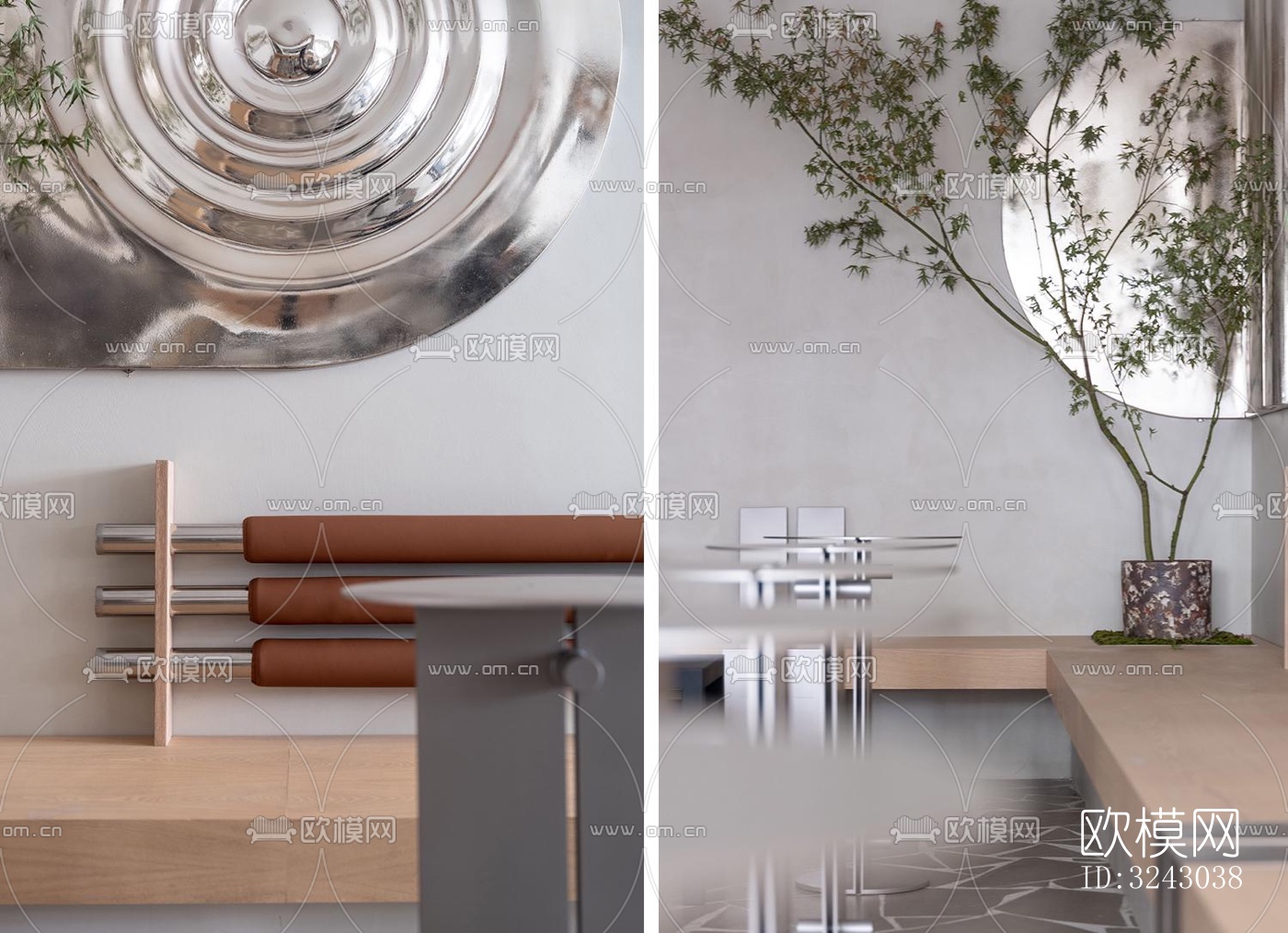 现代咖啡奶茶效果图下载（渲染图12）