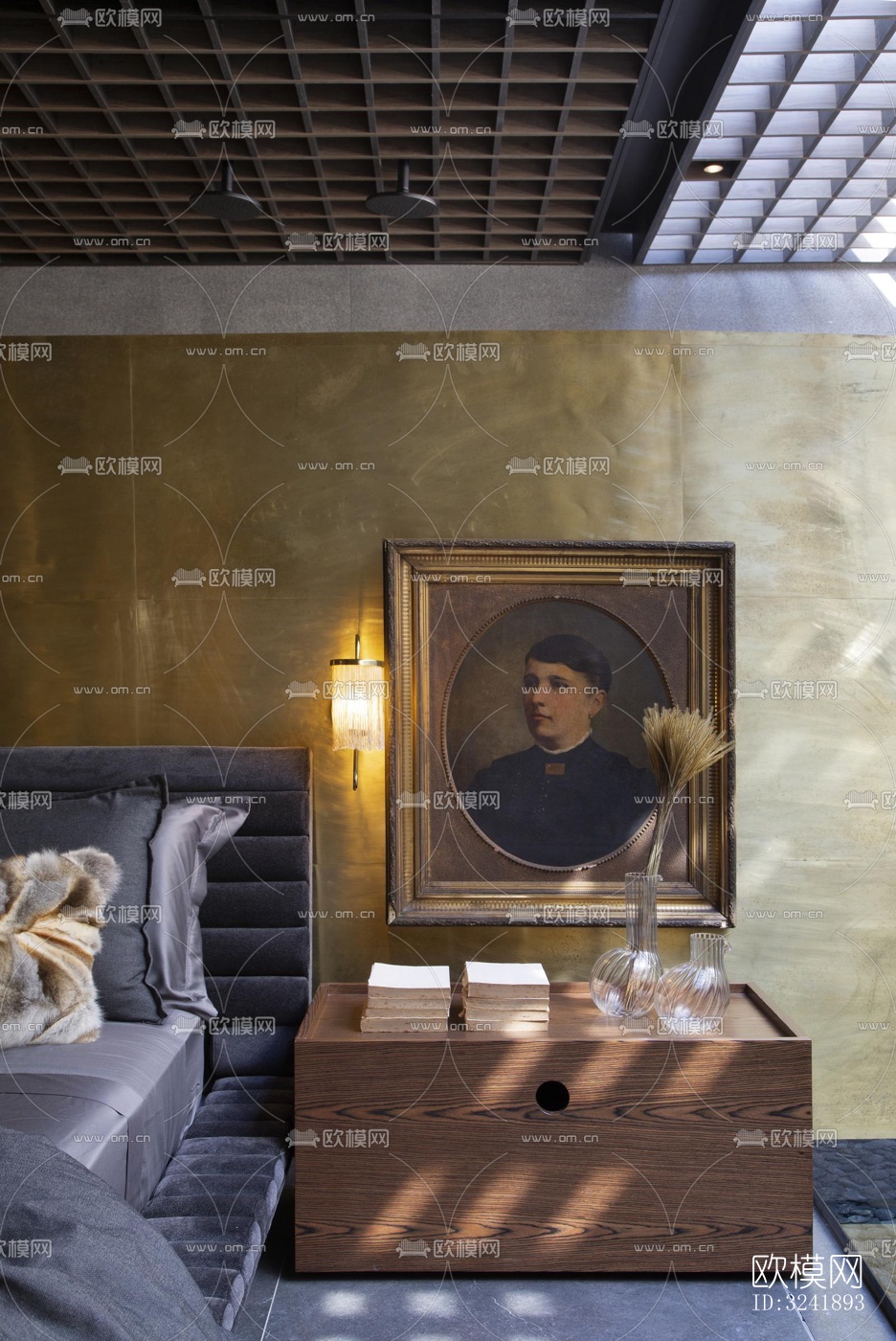 工业风展览展厅效果图下载（渲染图6）