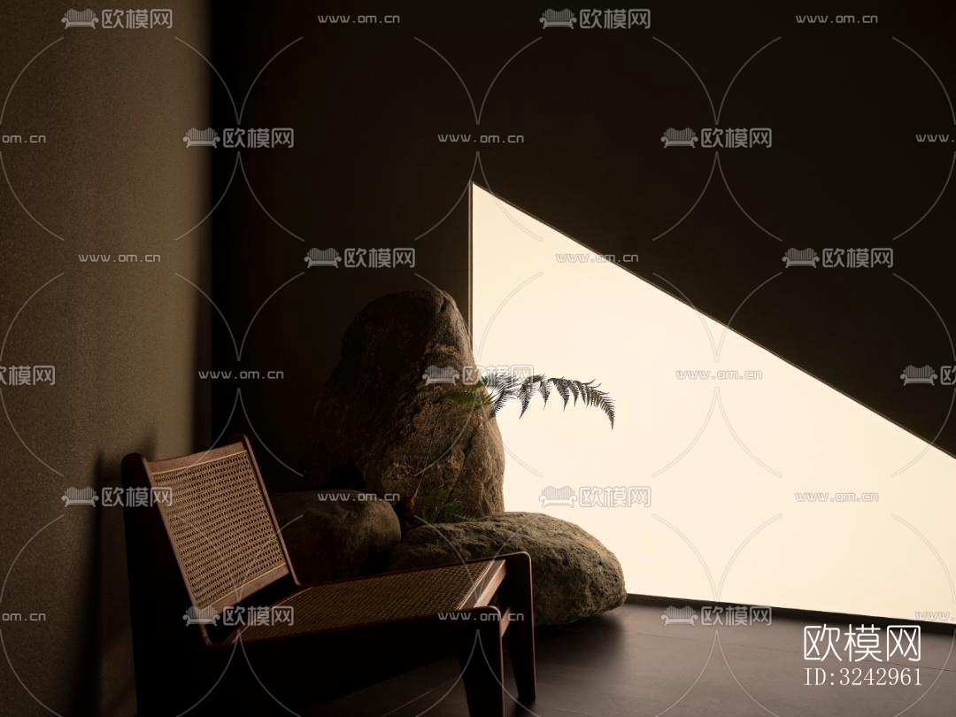 现代中餐厅效果图下载（渲染图19）