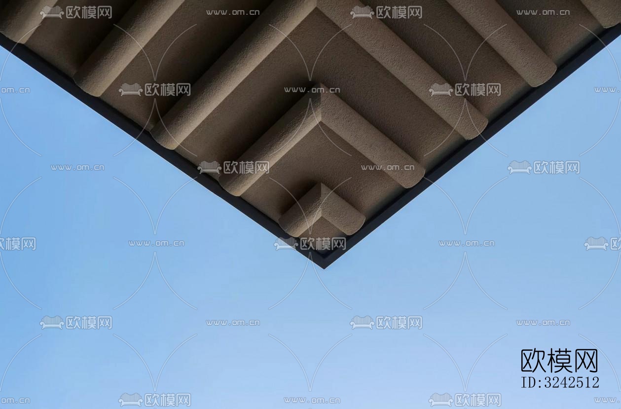 中式中餐厅效果图下载（渲染图9）