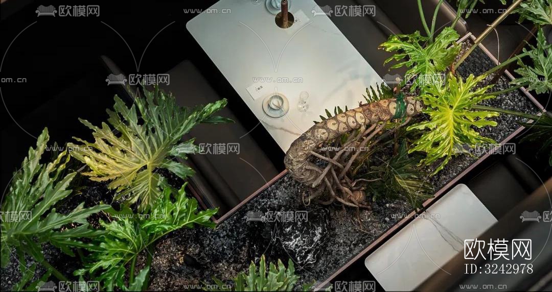 现代中餐厅效果图下载（渲染图8）