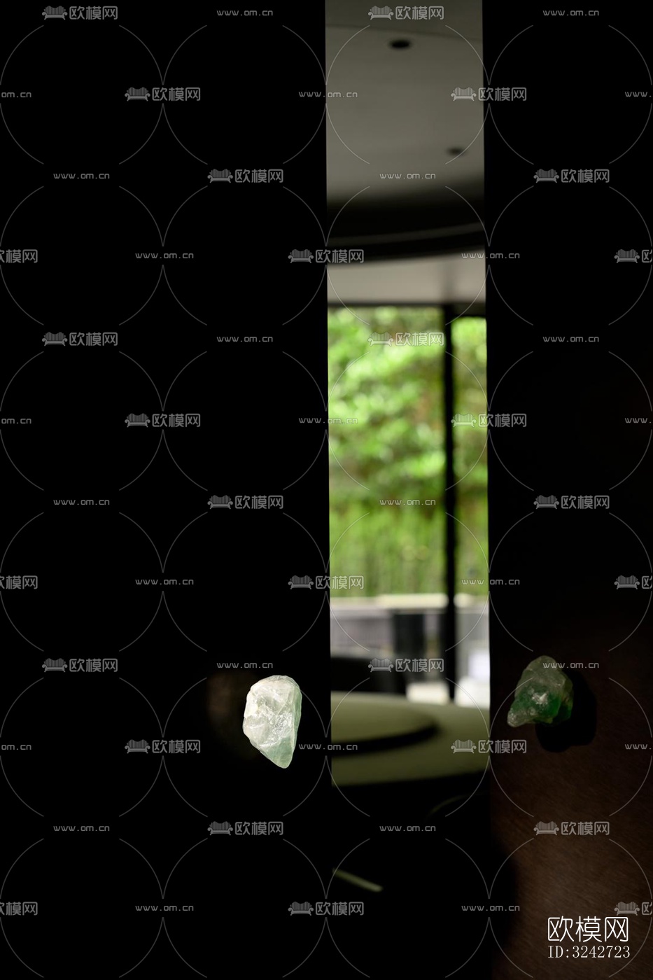 新中式中餐厅效果图下载（渲染图5）