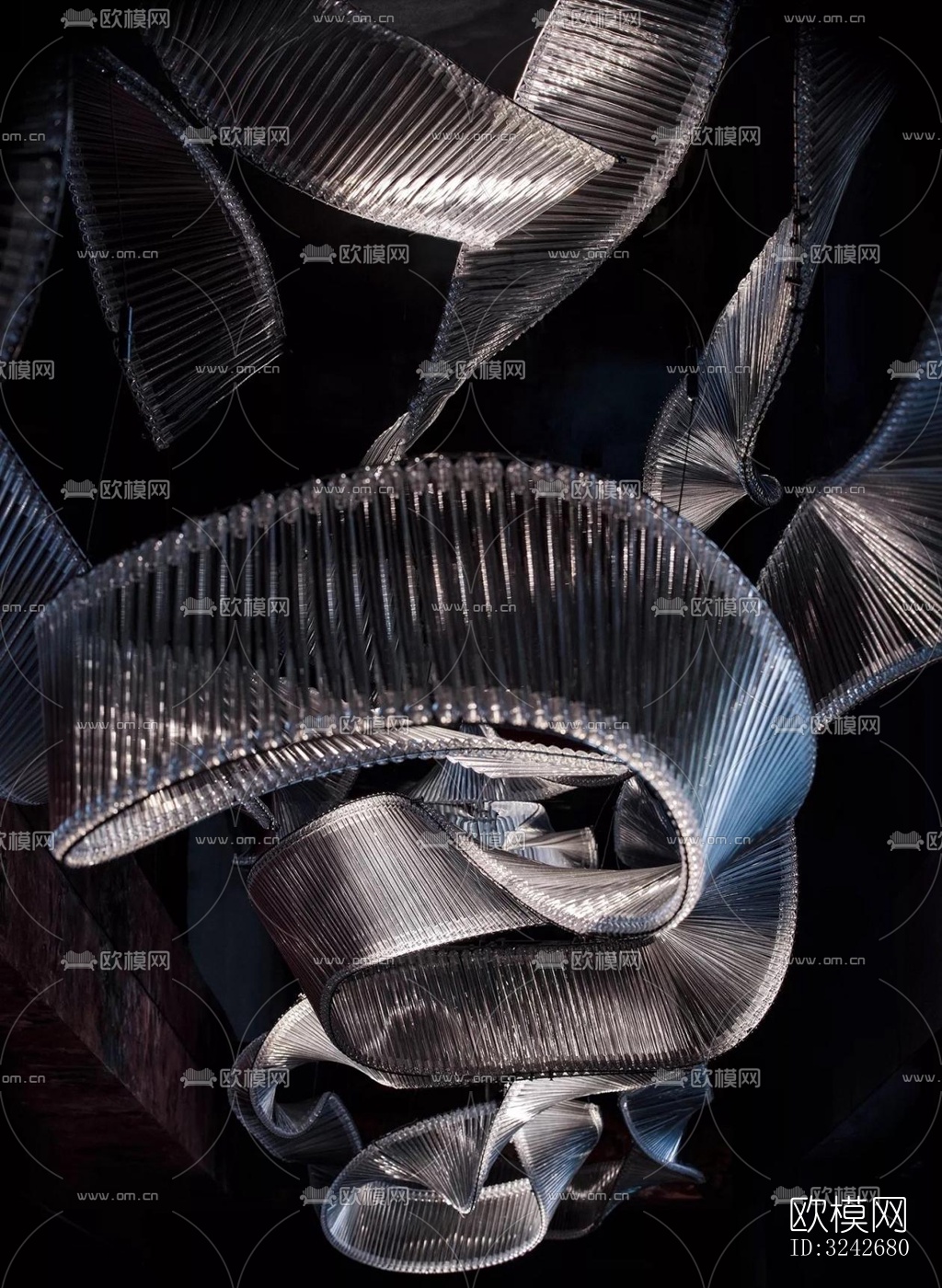 新中式中餐厅效果图下载（渲染图4）