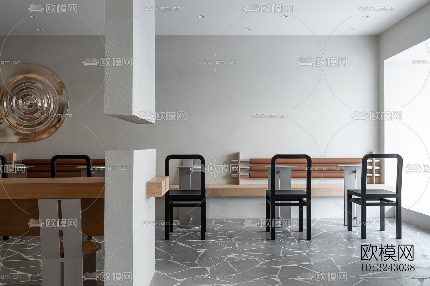 现代咖啡奶茶效果图下载（渲染图11）