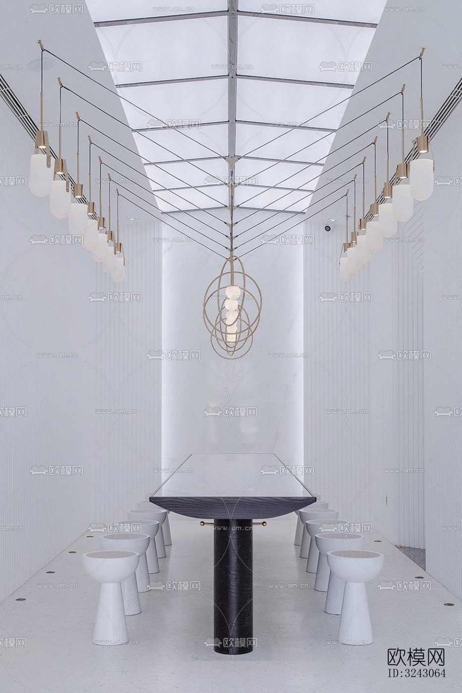 现代咖啡奶茶效果图下载（渲染图2）