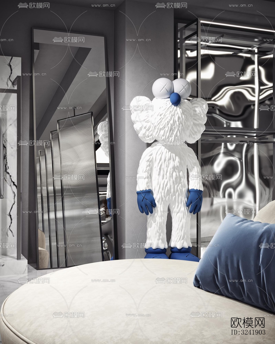 工业风零售店铺效果图下载（渲染图7）