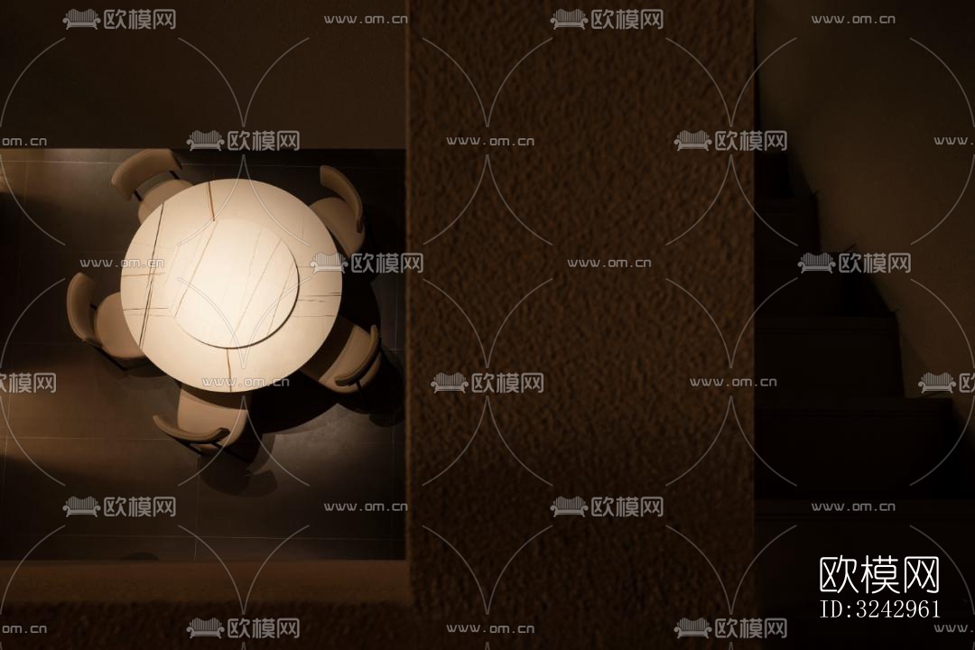 现代中餐厅效果图下载（渲染图13）
