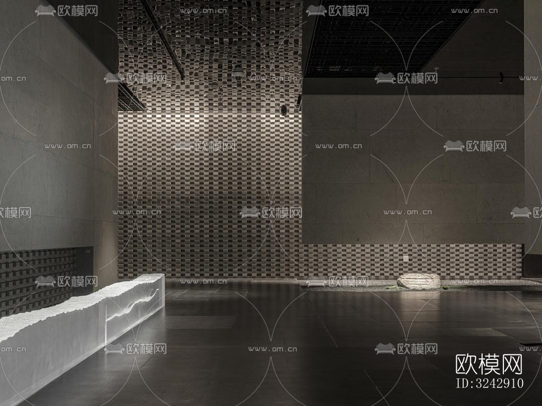 现代中餐厅效果图下载（渲染图14）