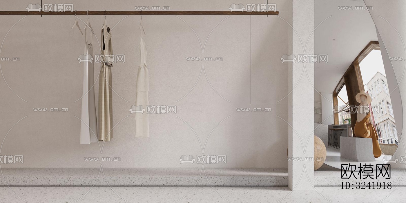 现代零售店铺效果图下载（渲染图9）