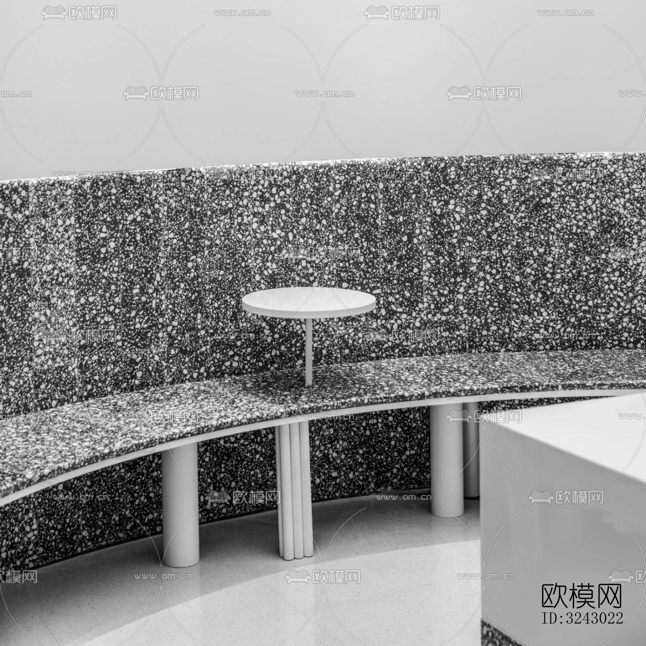 现代咖啡奶茶效果图下载（渲染图19）