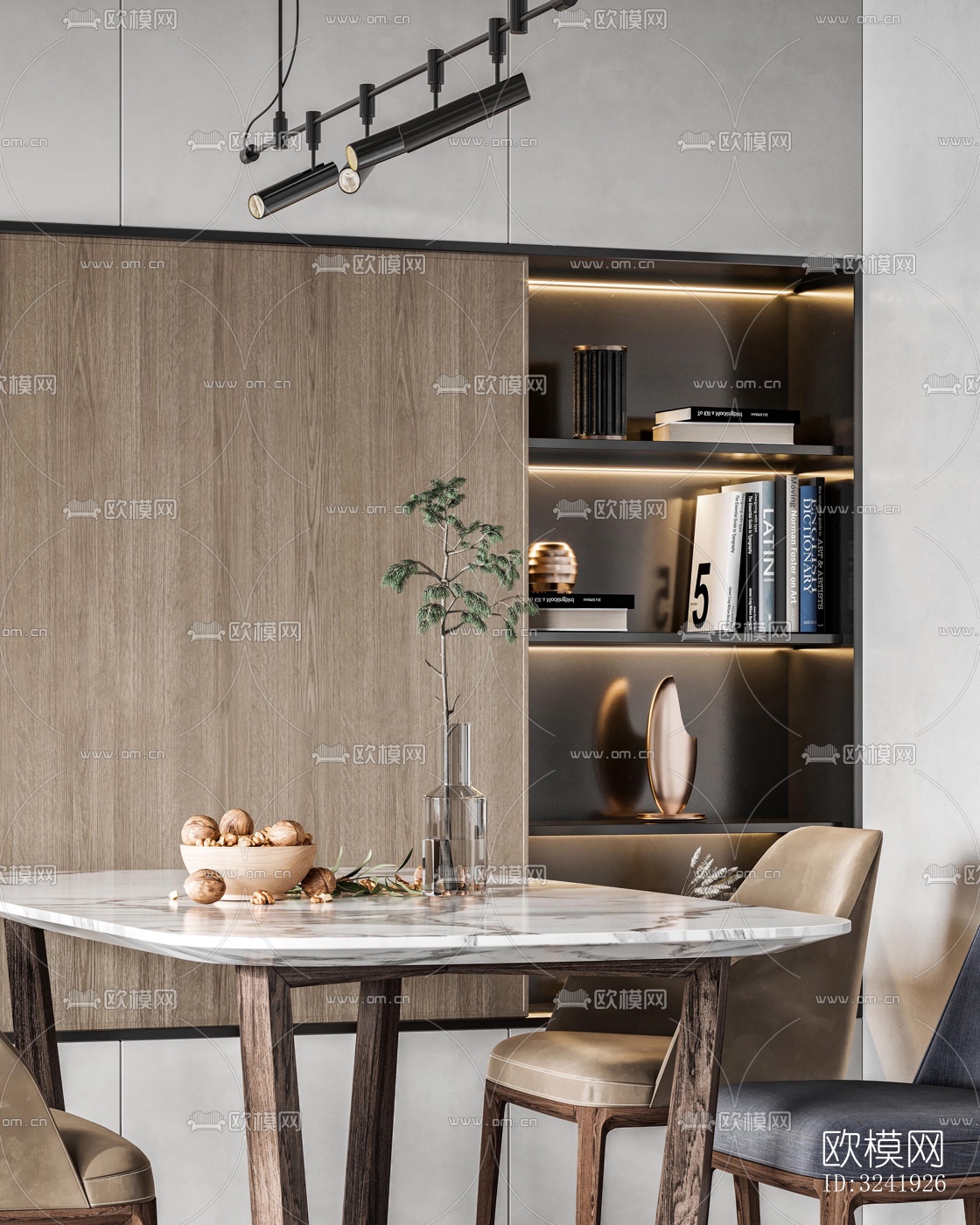 现代别墅效果图下载（渲染图2）