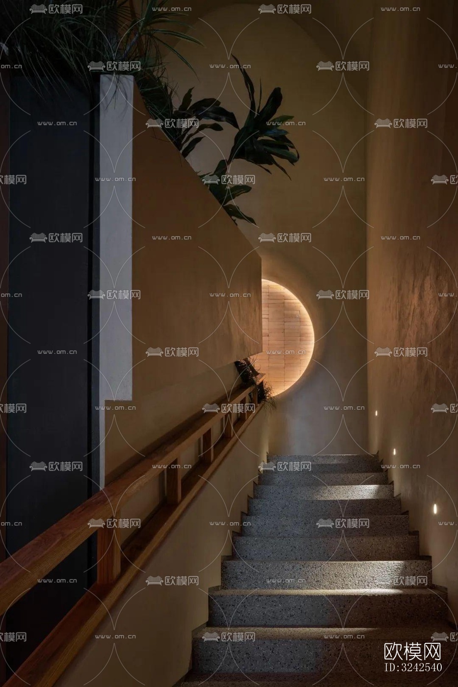 侘寂中餐厅效果图下载（渲染图18）