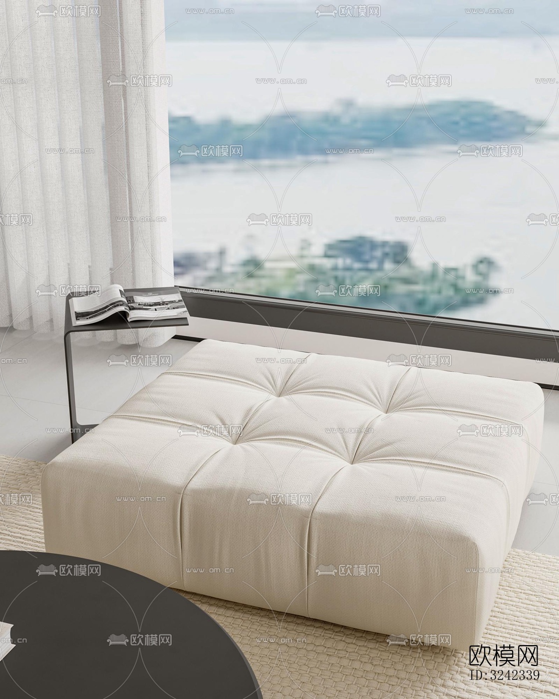 现代客餐厅效果图下载（渲染图4）