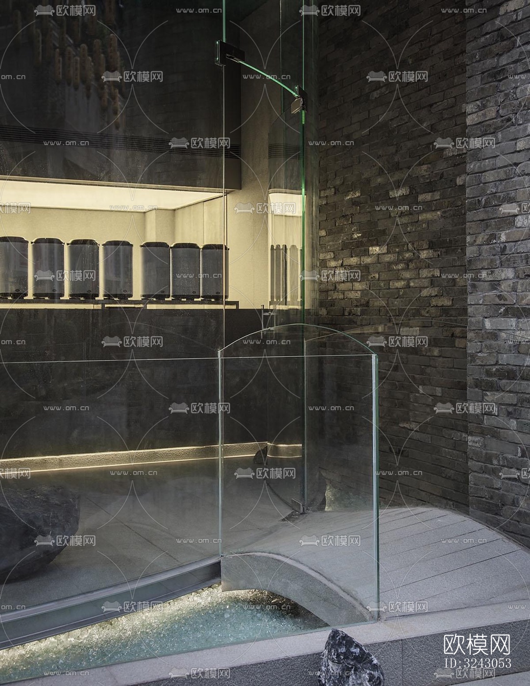 现代咖啡奶茶效果图下载（渲染图11）