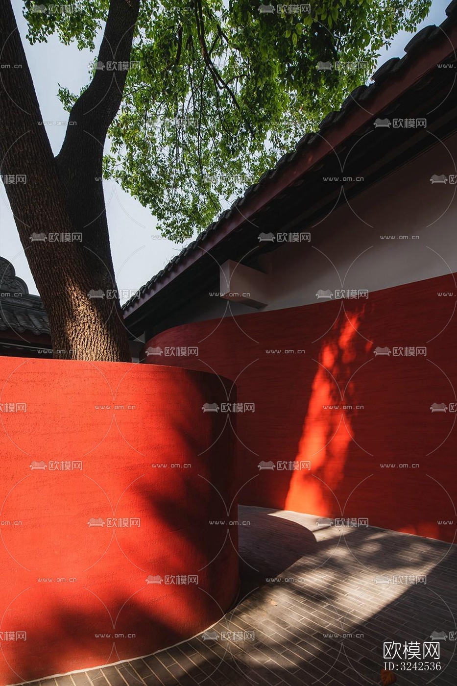 中式中餐厅效果图下载（渲染图10）