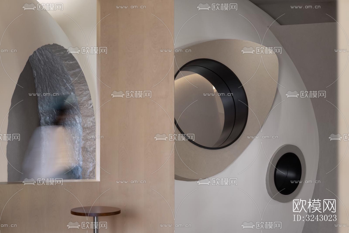 现代咖啡奶茶效果图下载（渲染图13）