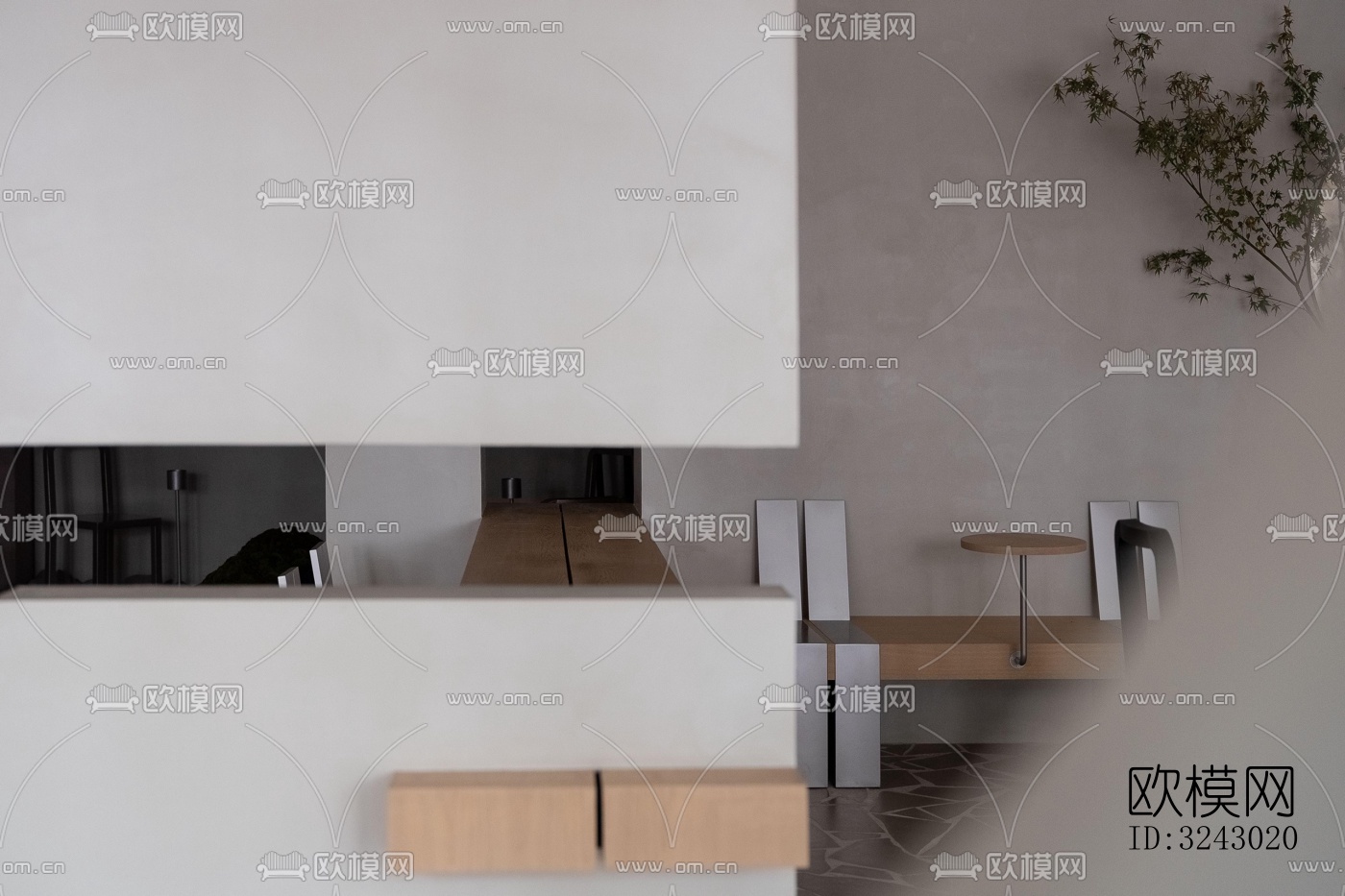 现代咖啡奶茶效果图下载（渲染图7）