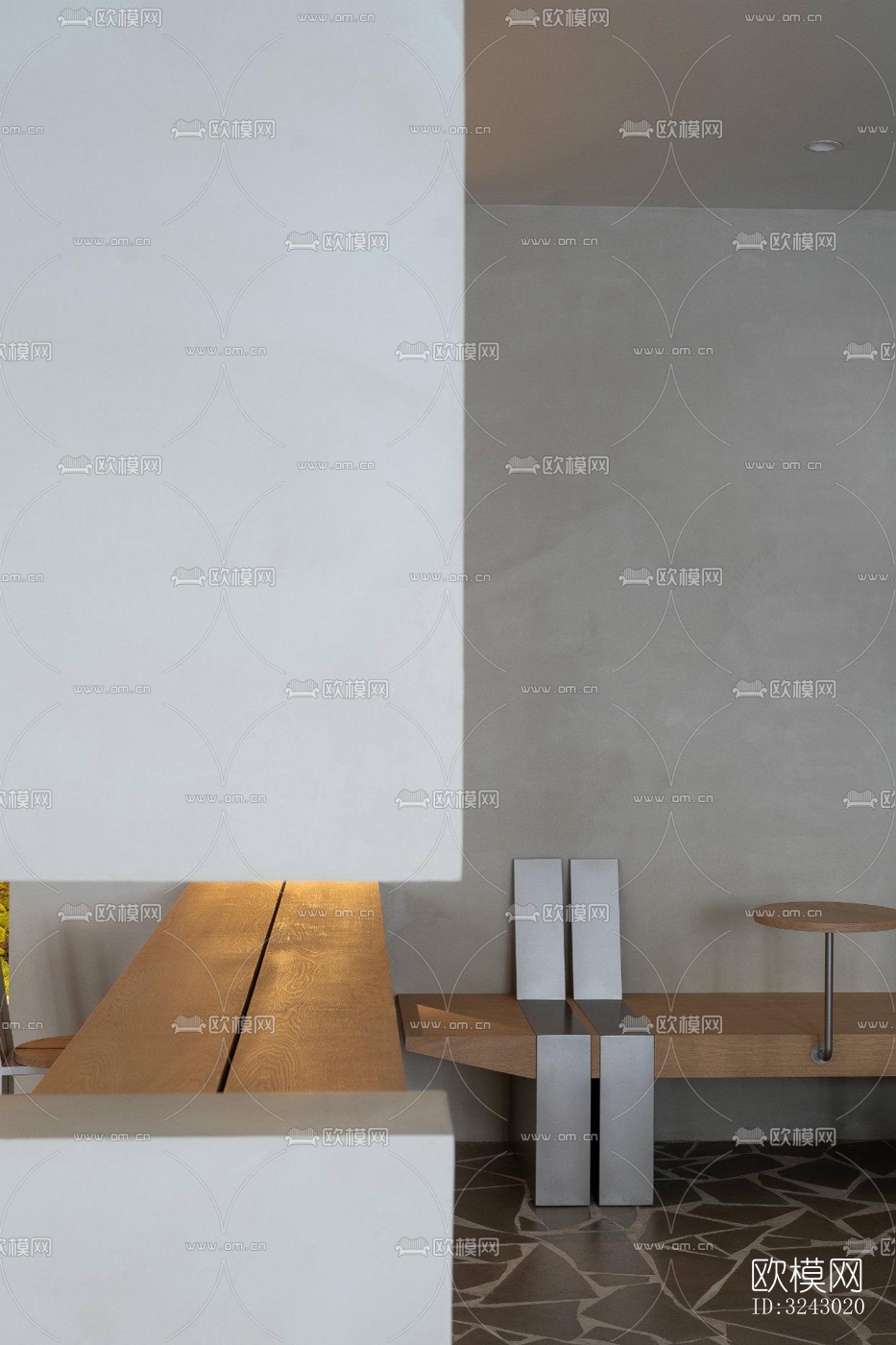 现代咖啡奶茶效果图下载（渲染图10）