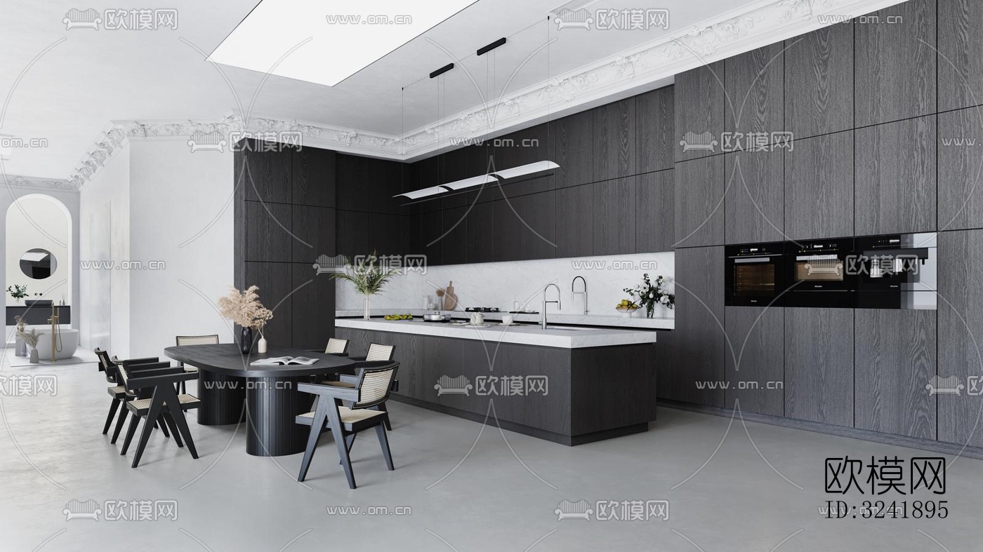 现代展览展厅效果图下载（渲染图3）